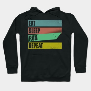 Eat Sleep Run Repeat Hoodie